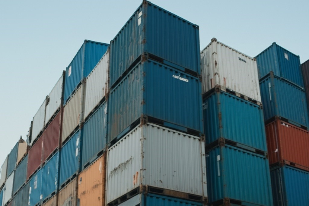 Map showing a strategic distribution network across multiple locations